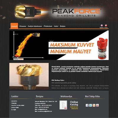 PeakForce Diamond Drıllbits